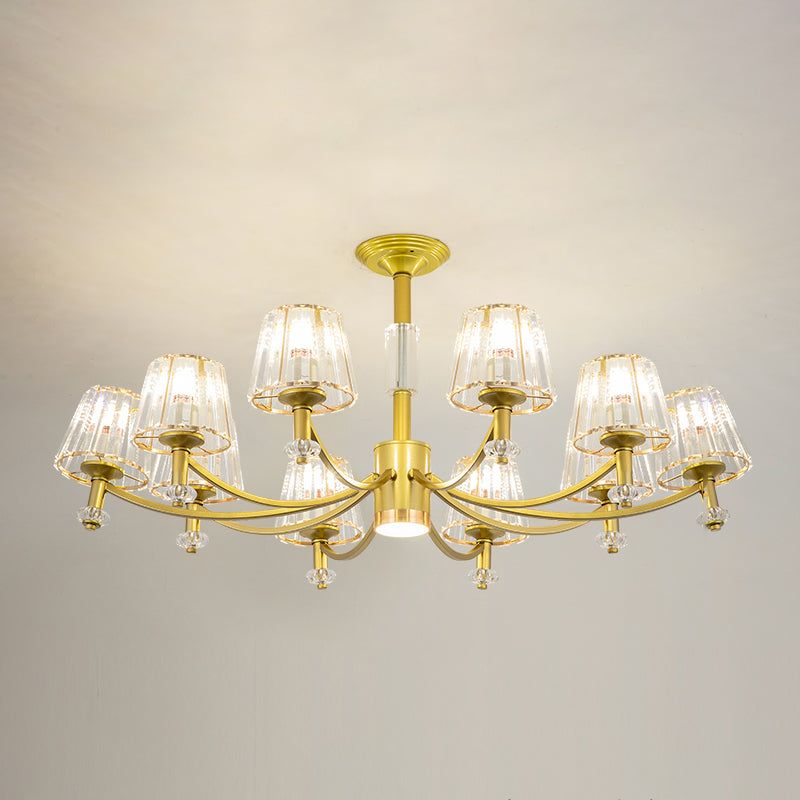 American Glass Chandelier Multi Light Chandelier Pendant for Dining Room