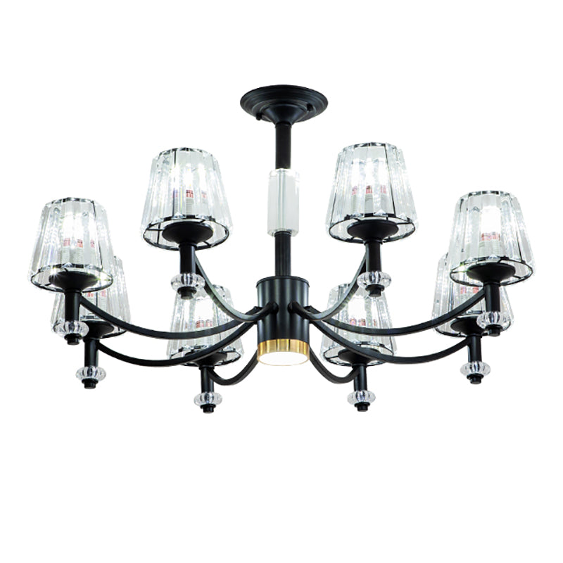 American Glass Chandelier Multi Light Chandelier Pendant for Dining Room