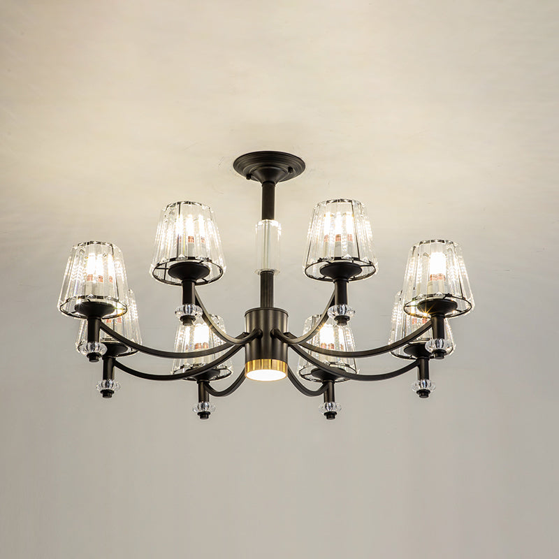 American Glass Chandelier Multi Light Chandelier Pendant for Dining Room