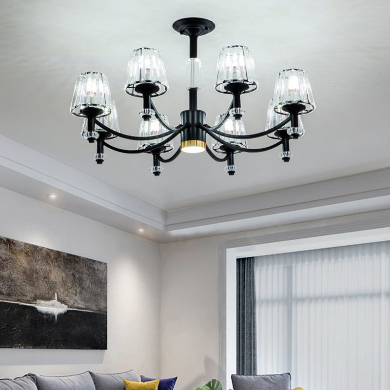 American Glass Chandelier Multi Light Chandelier Pendant for Dining Room