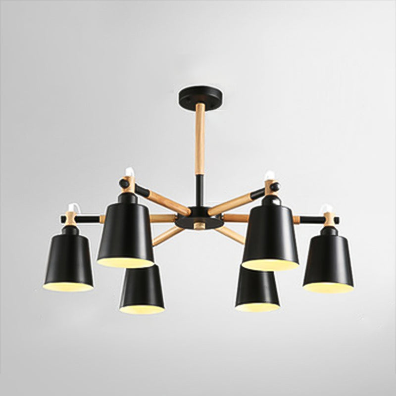 Contemporary Bell Shape Pendant Chandeliers Metal Pendant Lighting