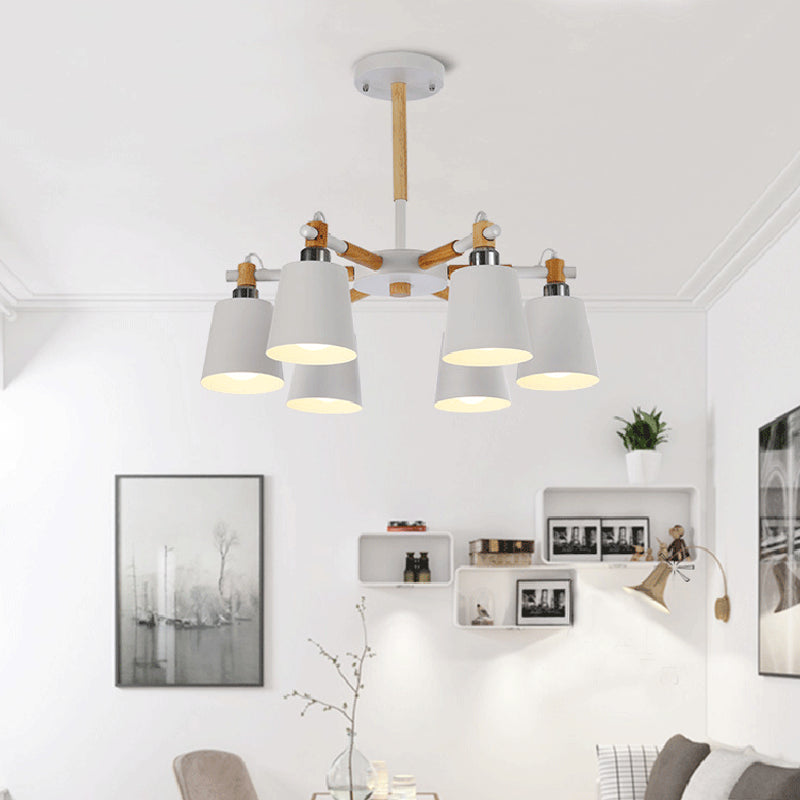Contemporary Bell Shape Pendant Chandeliers Metal Pendant Lighting