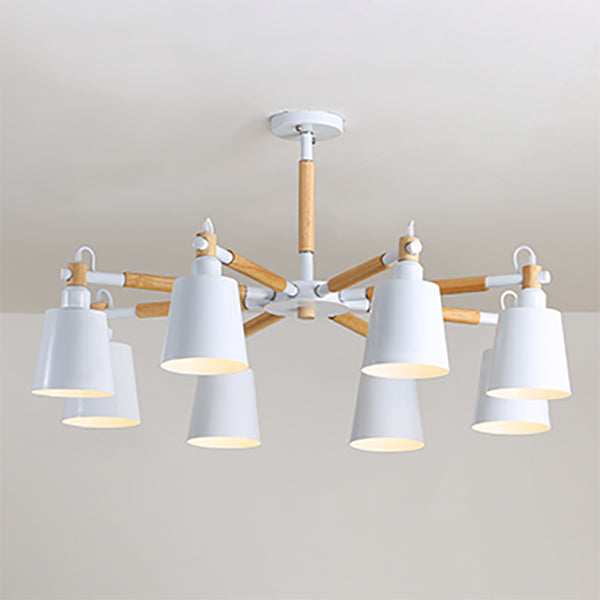 Contemporary Bell Shape Pendant Chandeliers Metal Pendant Lighting