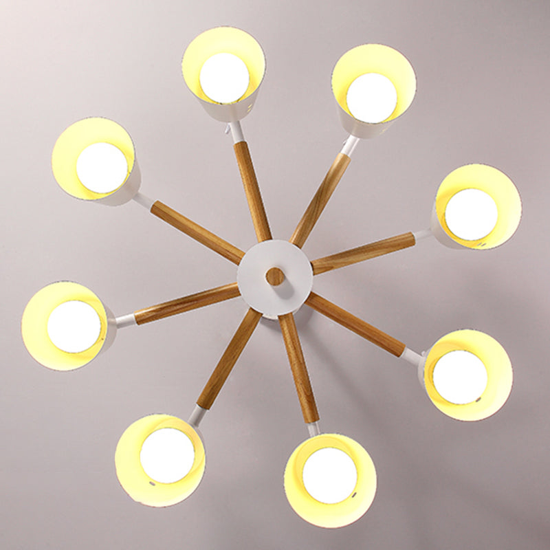 Contemporary Bell Shape Pendant Chandeliers Metal Pendant Lighting