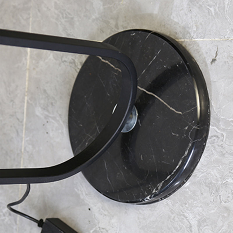 Modern Style Linear Shape Floor Lighting Metal 1 Light Floor Lamp for Living Room