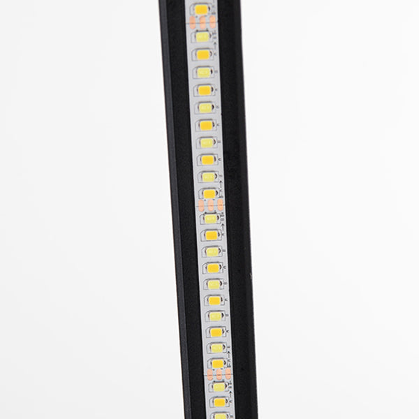 Curved Floor Light Fixtures Modern Style Metal 1 Light Floor Light