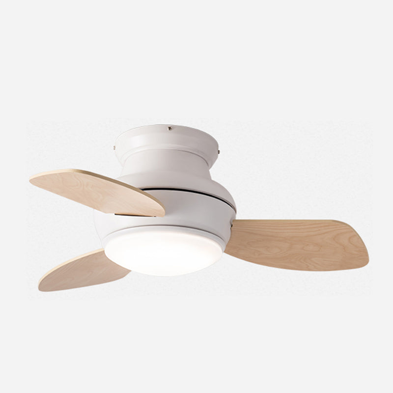 Modern Style Ceiling Fan Lighting Metal 1 Light Ceiling Fan Lamp for Living Room