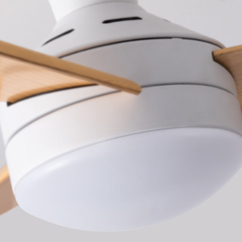 Modern Style Ceiling Fan Lighting Metal 1 Light Ceiling Fan Lamp for Living Room