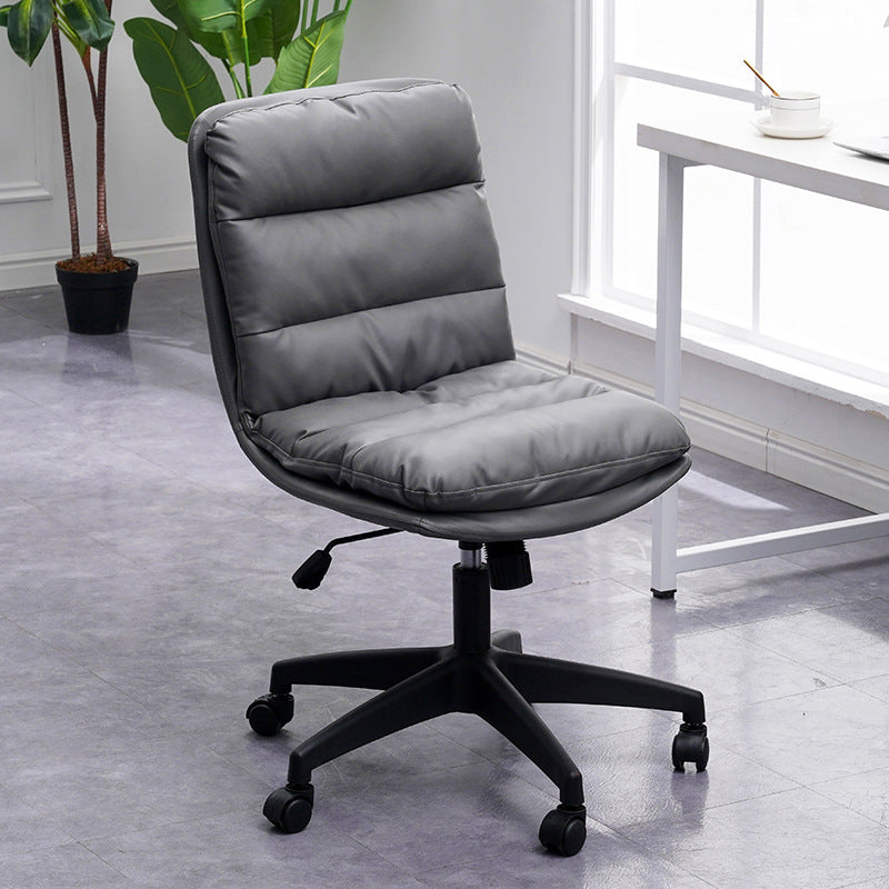 Black Nylon Base Contemporary Office Chair Swivel Computer Desk Chair