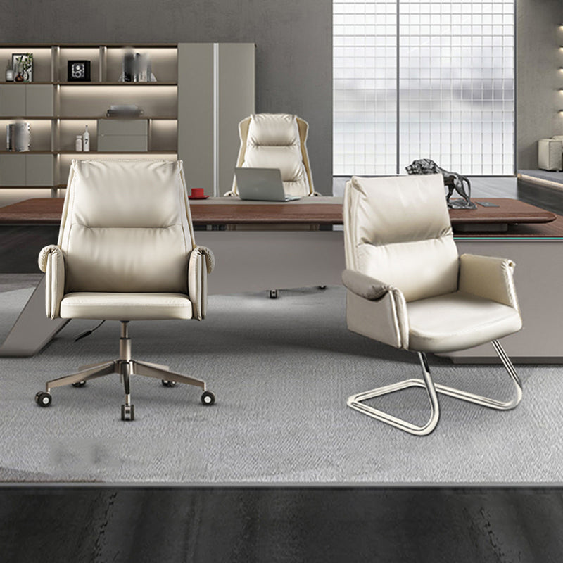 Metal Frame Contemporary Style Office Chair Ergonomic Task Chair