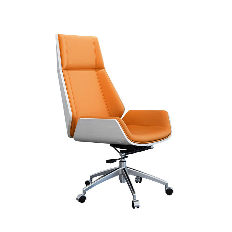 Metal Frame Modern Office Chair Executive Ergonomic Desk Chair