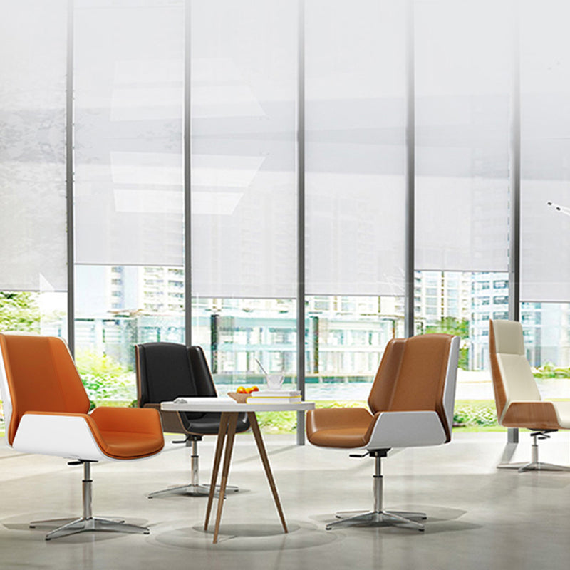 Metal Frame Modern Office Chair Executive Ergonomic Desk Chair