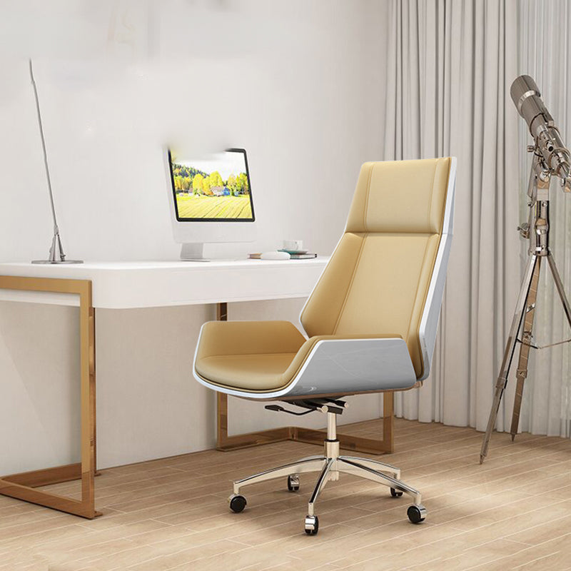 Metal Frame Modern Office Chair Executive Ergonomic Desk Chair