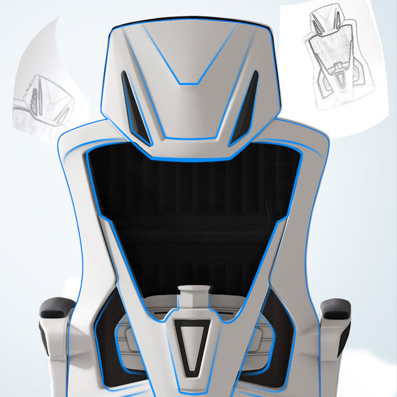 High Back Office Chair with Sponge Seat Adjustable Armrest and Height Office Chair