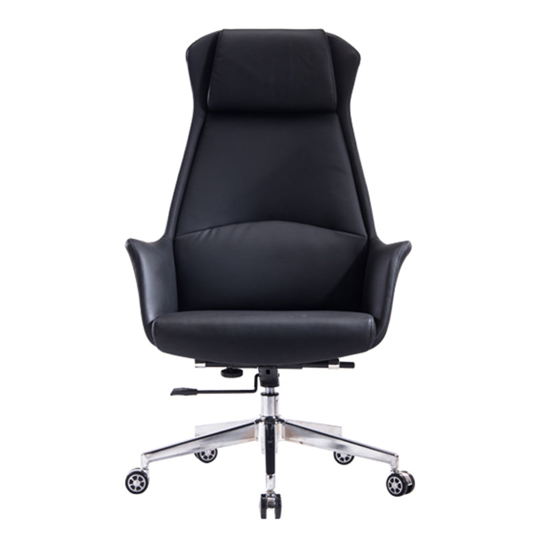Modern Computer Task Chair Height-adjustable Office Chair with Upholstered