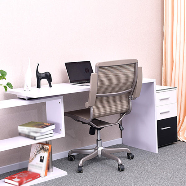 Modern Computer Ergonomic Task Chair Height-adjustable Office Chair with Arms