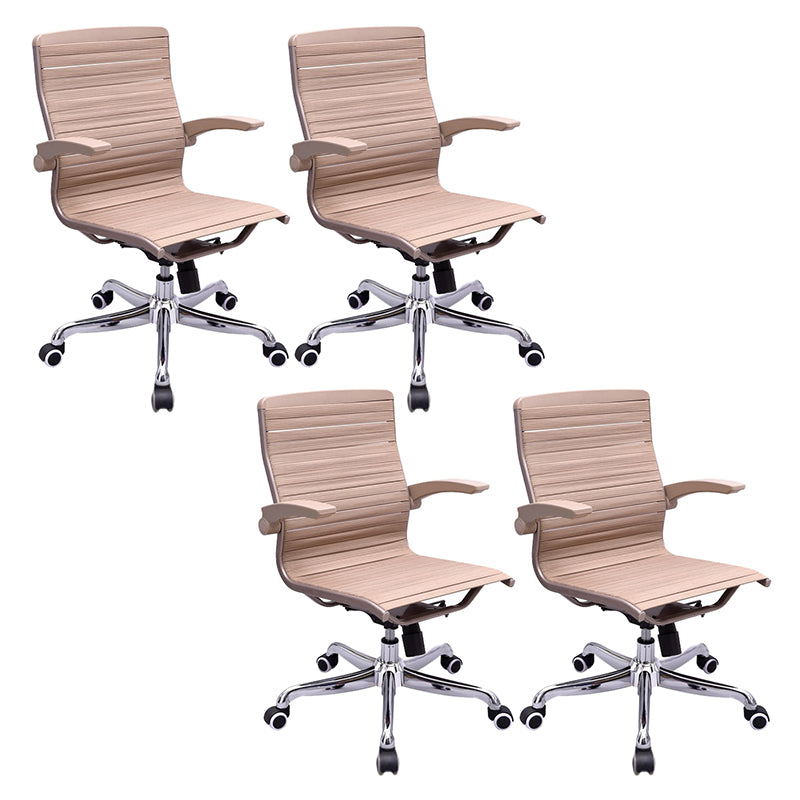 Modern Computer Ergonomic Task Chair Height-adjustable Office Chair with Arms