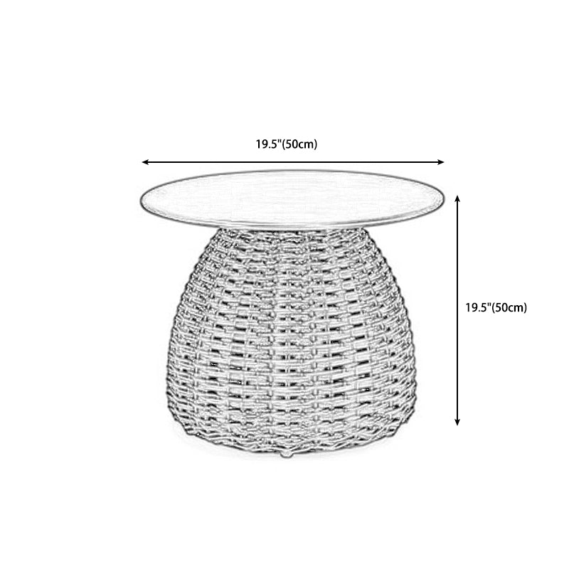 Nordic Leisure Style End Table Accent Sofa End Side Table for Living Room