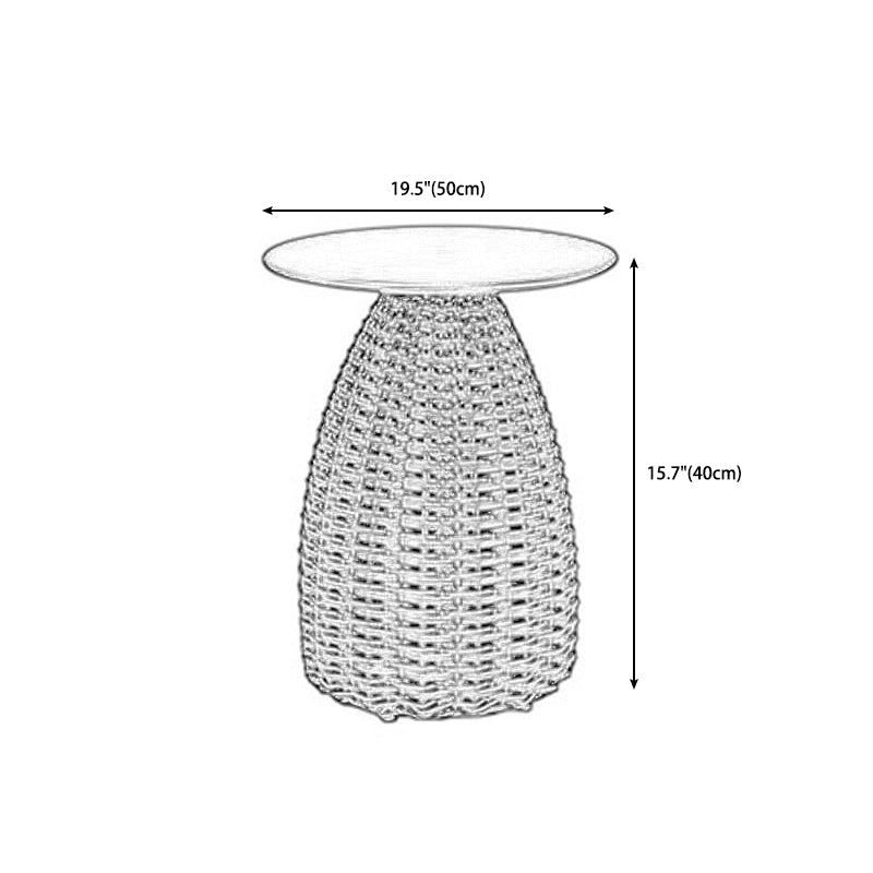 Nordic Leisure Style End Table Accent Sofa End Side Table for Living Room