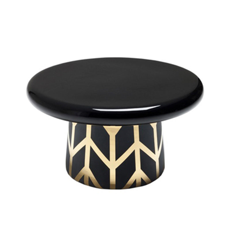 Nordic Style Drum Sofa End Table Accent Sofa End Side Table for Living Room