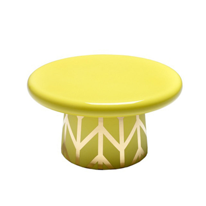 Nordic Style Drum Sofa End Table Accent Sofa End Side Table for Living Room