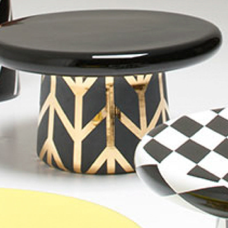 Nordic Style Drum Sofa End Table Accent Sofa End Side Table for Living Room