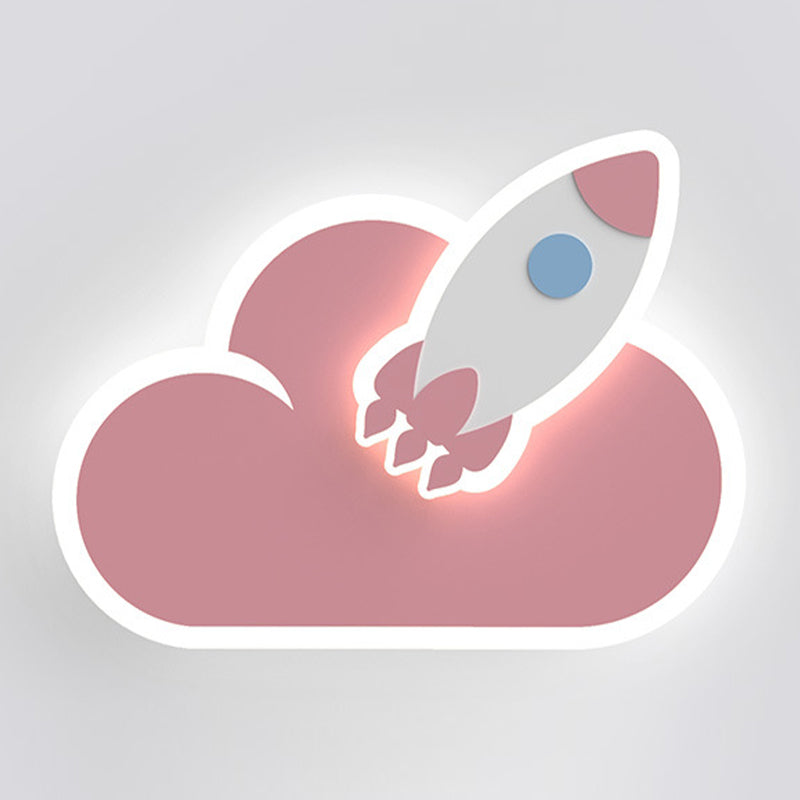 Wall Sconce Lighting Simple Style Metal LED Sconce Light Fixture