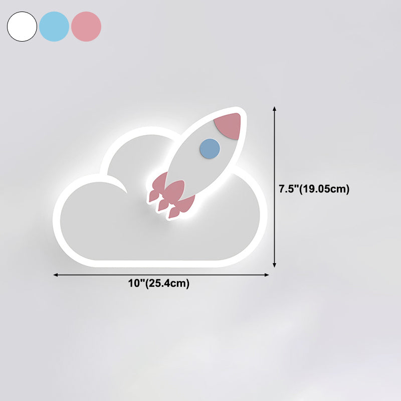 Wall Sconce Lighting Simple Style Metal LED Sconce Light Fixture