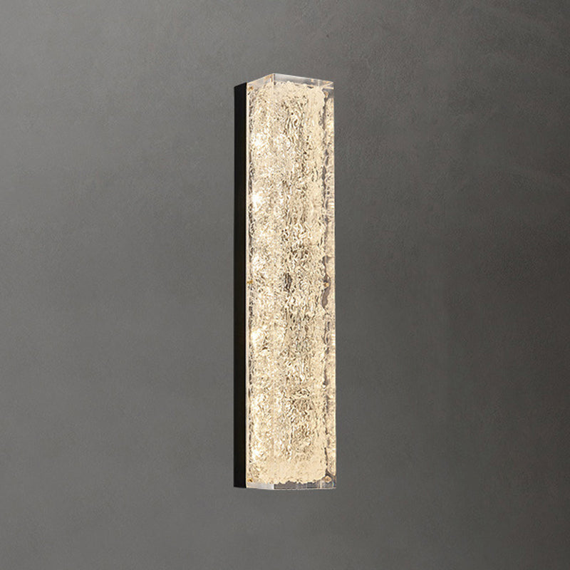 Modern Style Geometry Shape Wall Sconce Metal 1 Light Sconce Lighting for Living Room