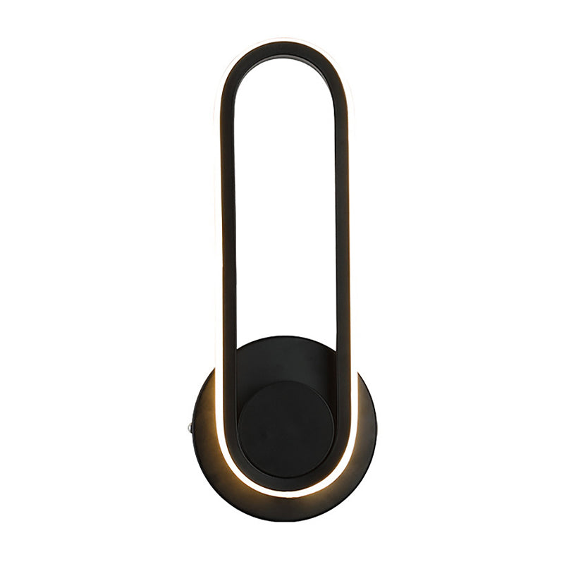 Modern Style Wall Sconce Rotatable LED Wall Mount Lamp for Living Room