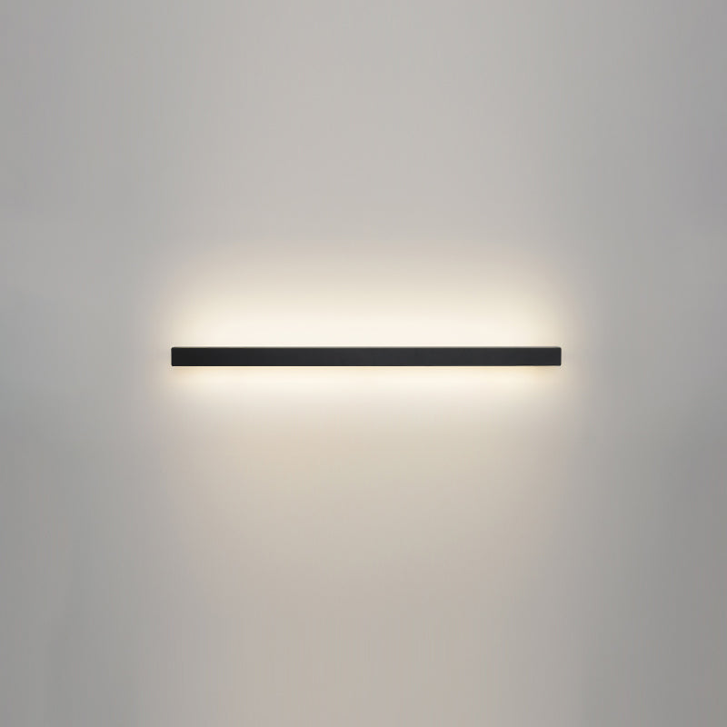 Metal Linear Shape Wall Light Modern 1-Light Wall Mounted Light Fixtures