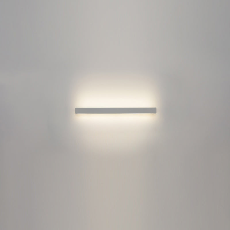 Metal Linear Shape Wall Light Modern 1-Light Wall Mounted Light Fixtures