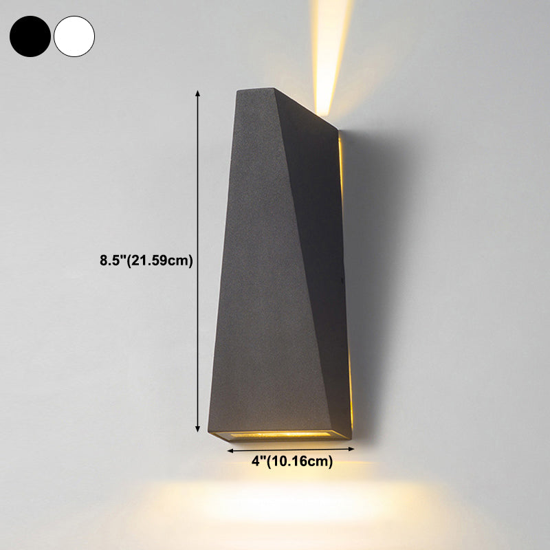 Metal Wall Sconce Lighting Minimalist LED Wall Mounted Lighting