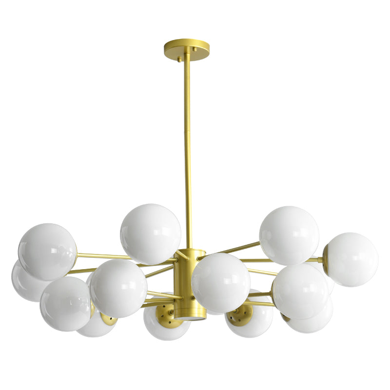Contemporary Spherical Pendant Chandeliers Glass Chandelier Lighting Fixtures