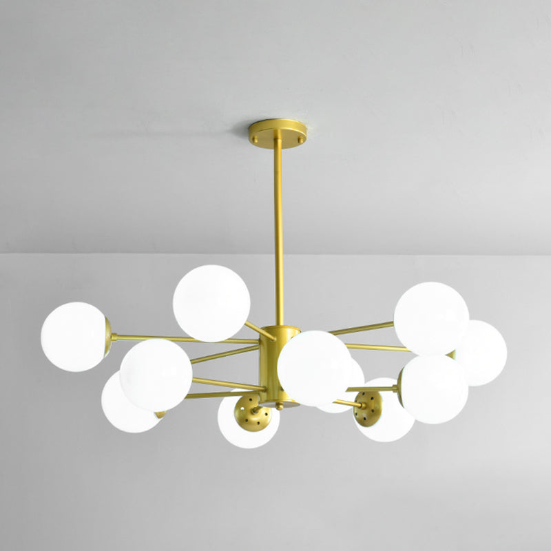 Contemporary Spherical Pendant Chandeliers Glass Chandelier Lighting Fixtures