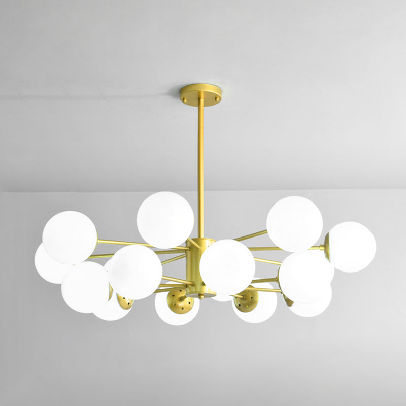 Contemporary Spherical Pendant Chandeliers Glass Chandelier Lighting Fixtures