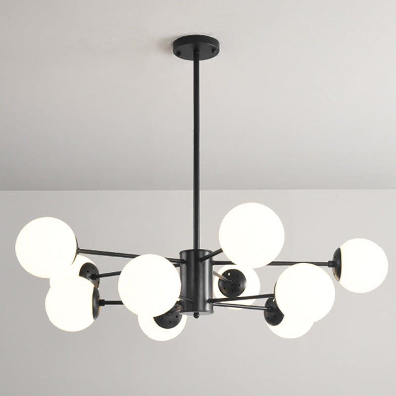 Contemporary Spherical Pendant Chandeliers Glass Chandelier Lighting Fixtures