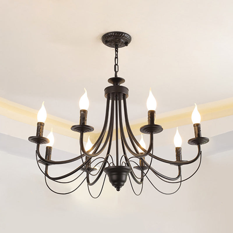 Unique Shape Pendant Chandeliers Contemporary Metal Chandelier Light Fixtures