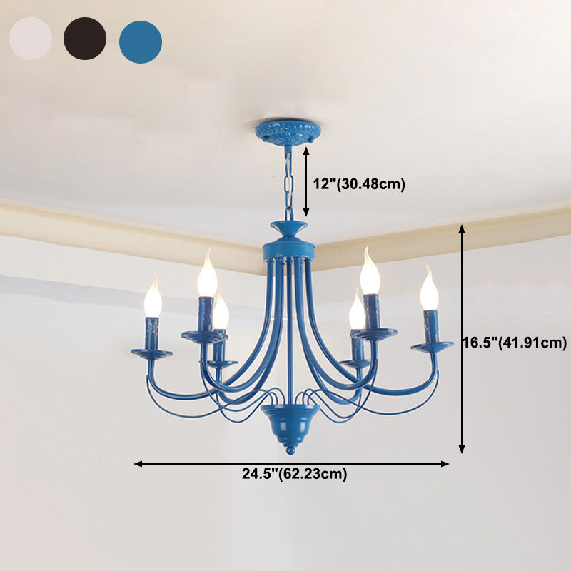 Unique Shape Pendant Chandeliers Contemporary Metal Chandelier Light Fixtures