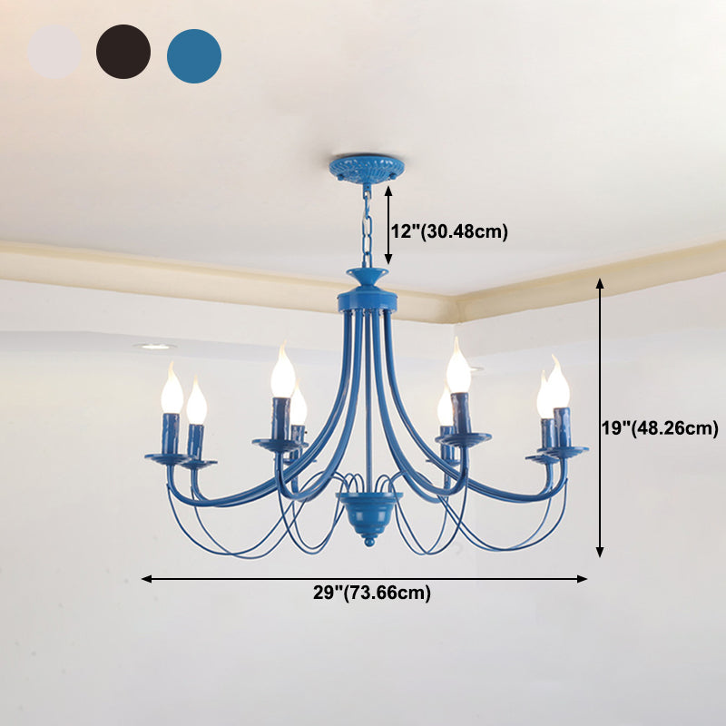 Unique Shape Pendant Chandeliers Contemporary Metal Chandelier Light Fixtures