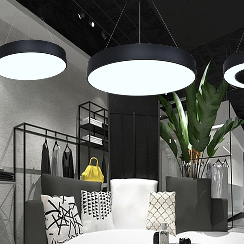 Modern Style Geometric Hanging Light Simplicity Pendent Lighting Fixture for Office