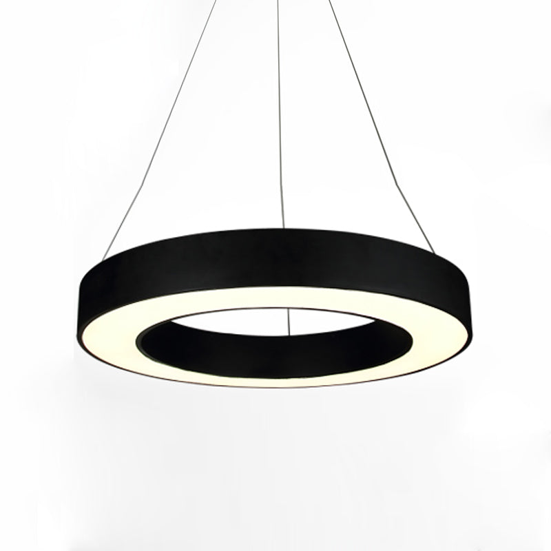 Modern Simple Hanging Light Circle Pendant Lighting Fixture for Meeting Room