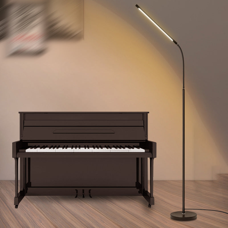 Modern Linear Floor Lamp Metal 41.5" High LED Floor Light for Living Room