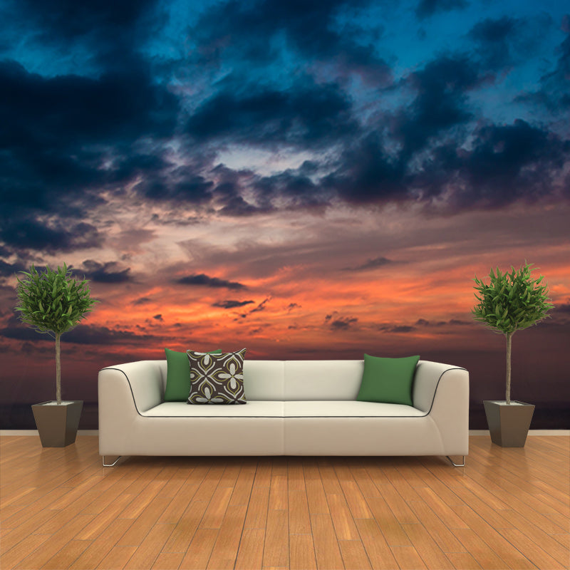 Photography Environment Friendly Mural Wallpaper Setting Sun Bedroom Wall Mural