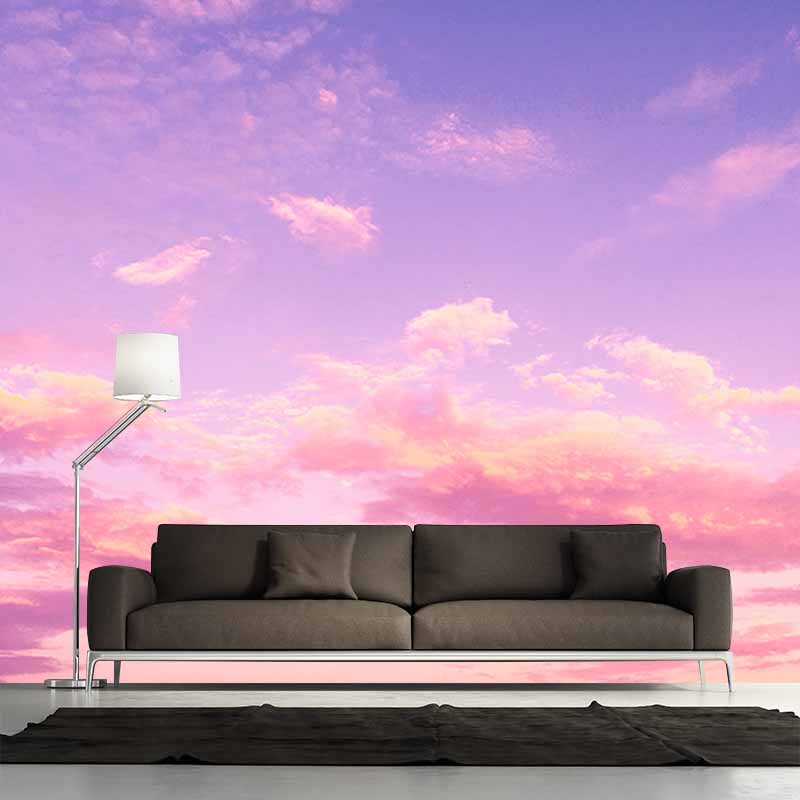 Decorative Wall Mural Wallpaper Setting Sun Sitting Room Wall Mural