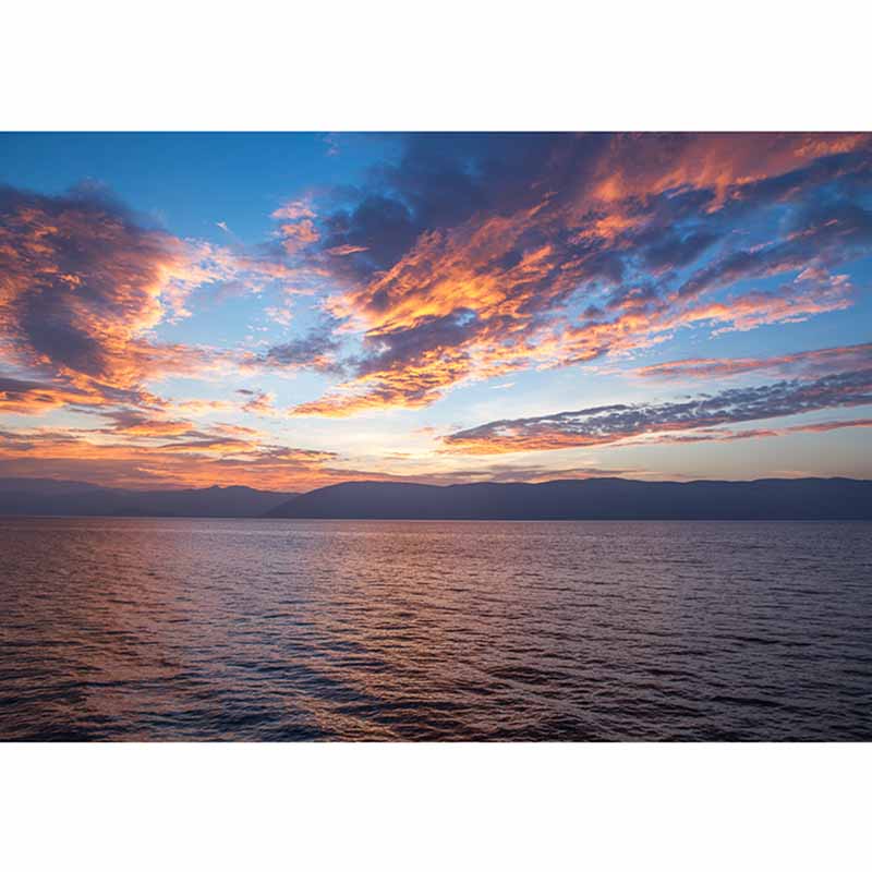 Decorative Wall Mural Wallpaper Setting Sun Sitting Room Wall Mural