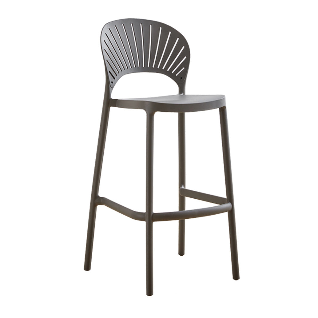Modern Stackable Bar-stool Plastic Counter Bar Stool for Home