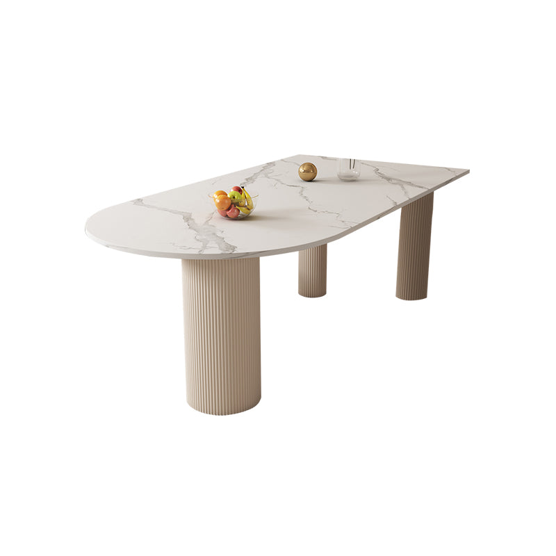 Modern Sintered Stone Dining Table Set 1/2/5 Pieces Dining Set