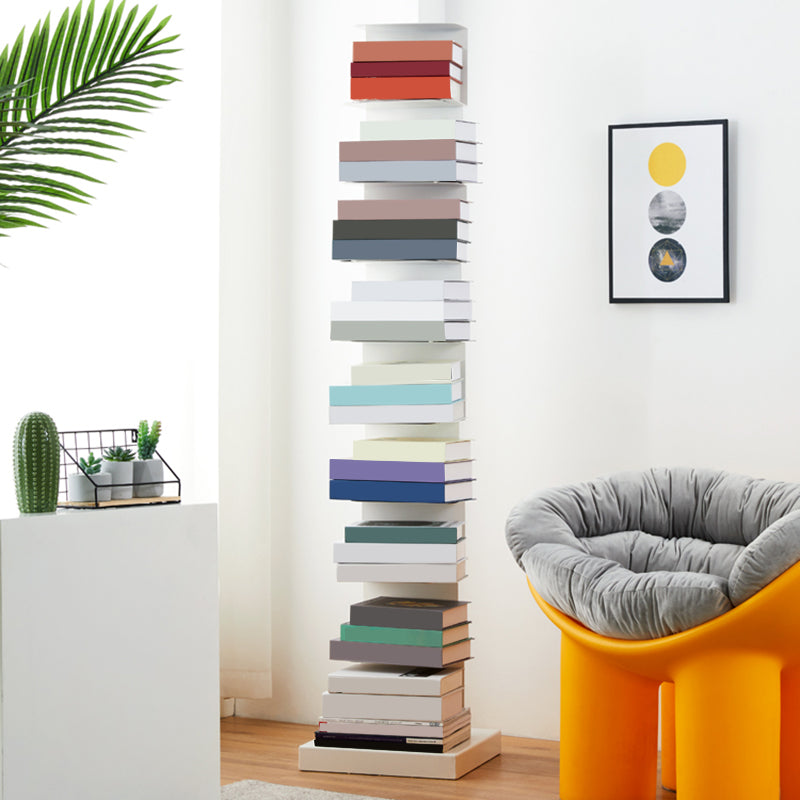 13.78"W Bookshelf Contemporary Style Invisible Bookcase for Office and Home