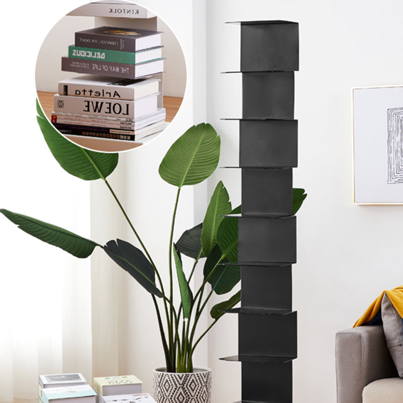 13.78"W Bookshelf Contemporary Style Invisible Bookcase for Office and Home